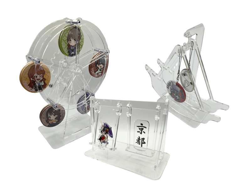 動くアクリルスタンド